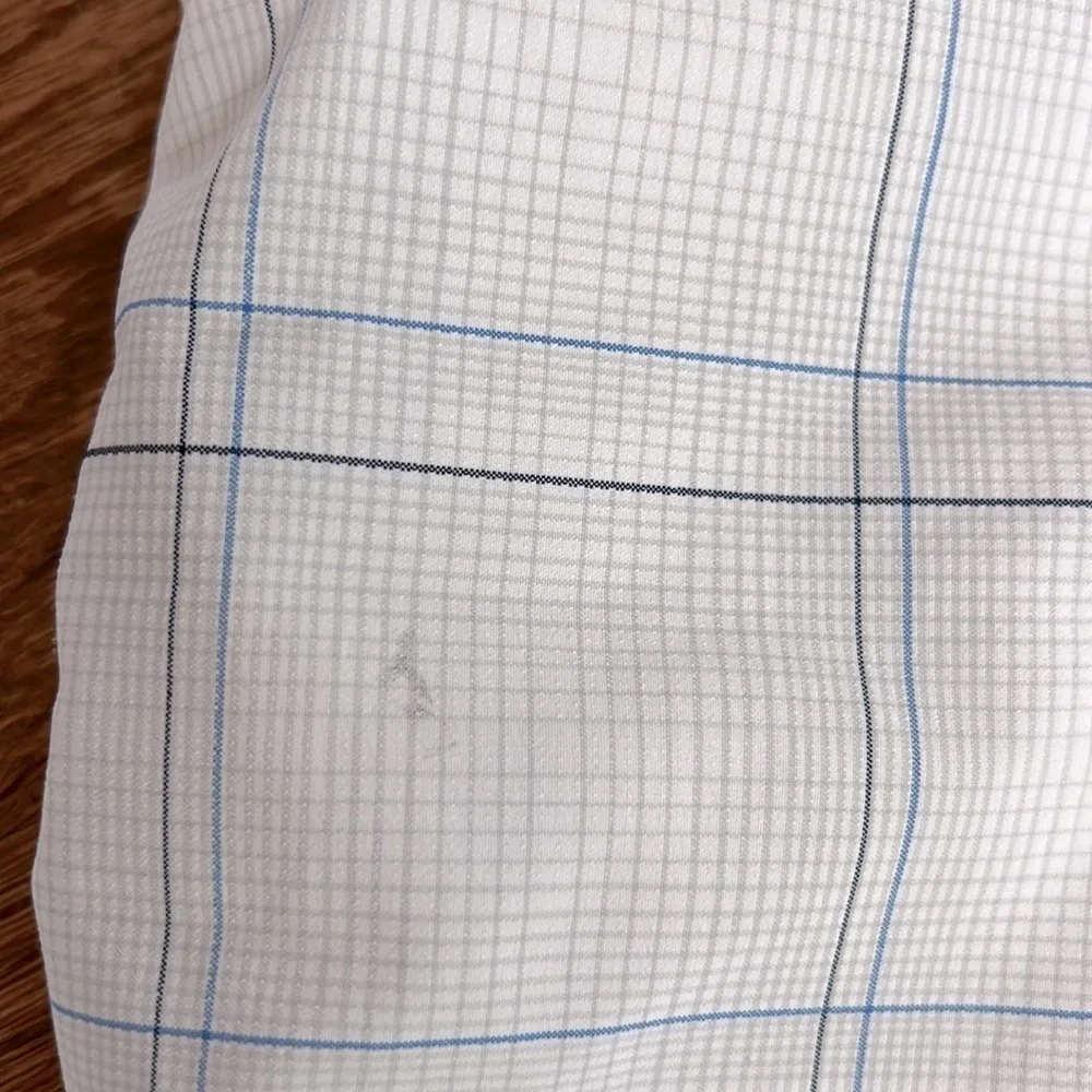 Slazenger White and Blue Plaid Golf Short size 36